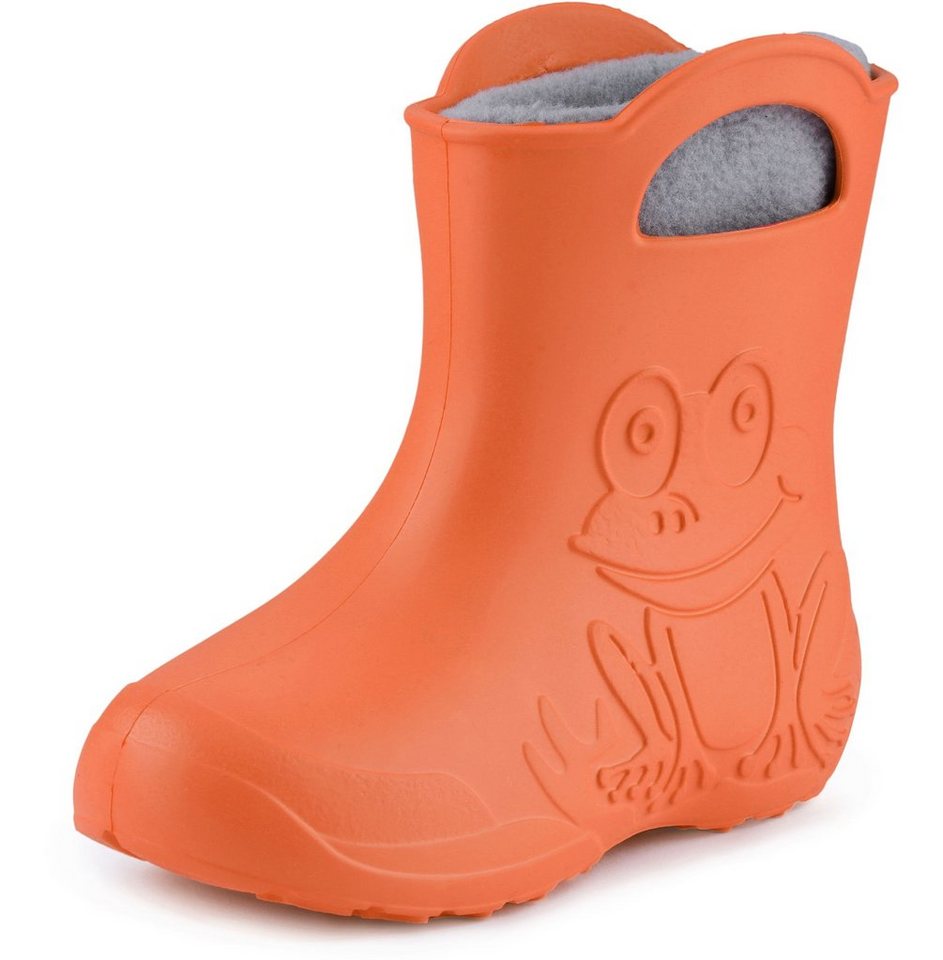 Ladeheid EVA federleichte Regenschuhe LA-CA-03 Kinder Gummistiefel mit herausnehmbares Innenfutter
