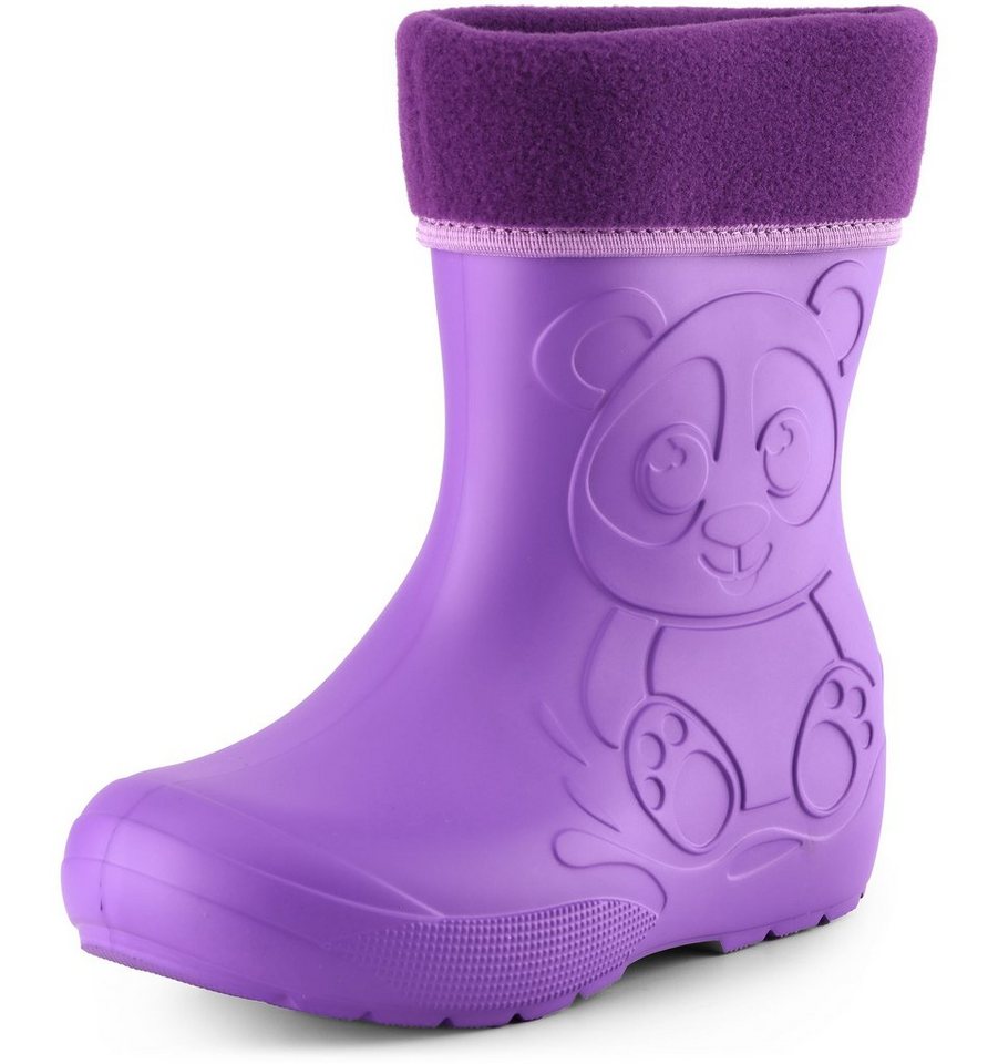 Ladeheid EVA Kinder Gummistiefel Regenschuhe gefüttert LA-CA-11 Gummistiefel