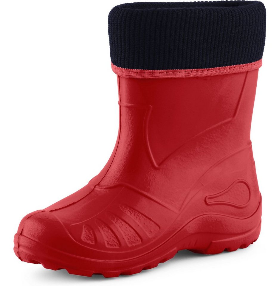 Ladeheid EVA KL058 Thermo Regenstiefel Kinder Gummistiefel mit herausnehmbares Innenfutter