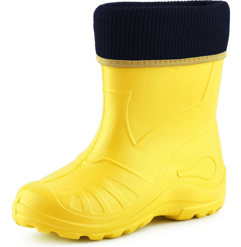 Ladeheid EVA KL058 Thermo Regenstiefel Kinder Gummistiefel mit herausnehmbares Innenfutter
