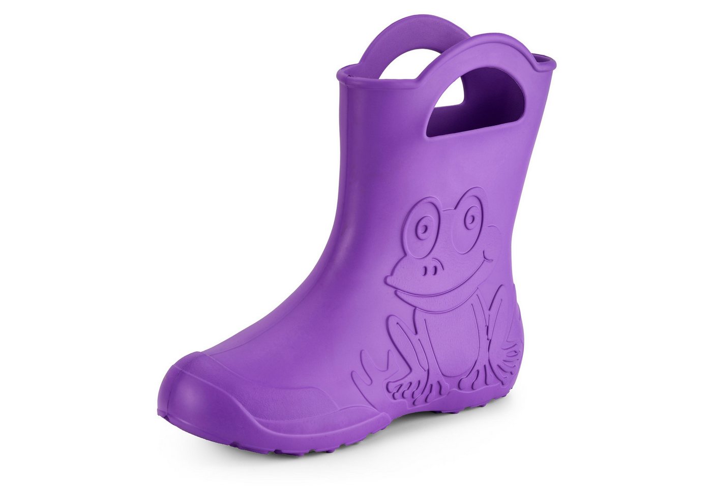 Ladeheid EVA Regenschuhe für Frauen LA-CA-09 Gummistiefel Damen federleichte Gartenschuhe mit Griffen