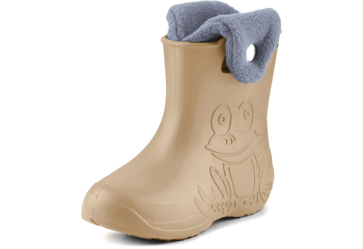 Ladeheid EVA Regenschuhe mit herausnehmbares Innenfutter LA-CA-04 Gummistiefel (braun)