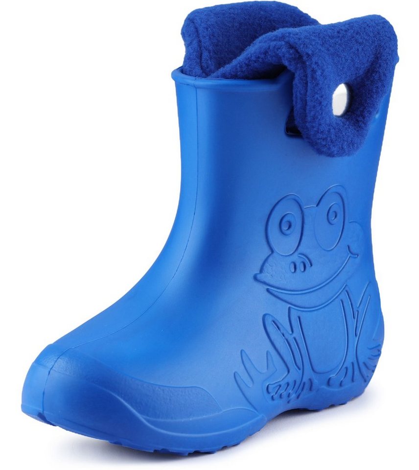 Ladeheid EVA Regenschuhe mit herausnehmbares Innenfutter LA-CA-04 Gummistiefel Kinder gefüttert und federleicht