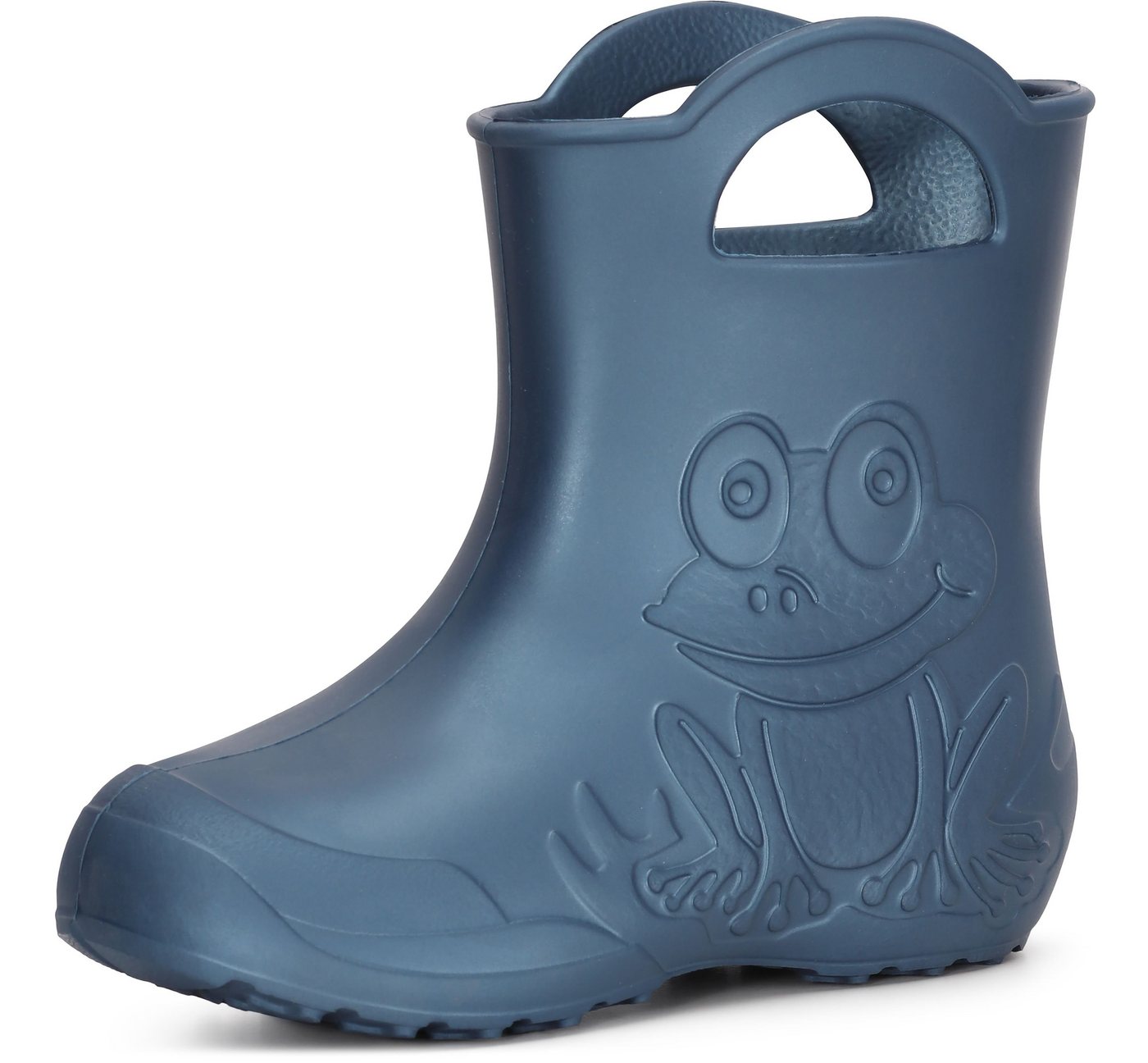 Ladeheid EVA Regenstiefel für Mädchen und Jungen LA-CA-01 Gummistiefel Kinder federleicht viele Farben (blau)