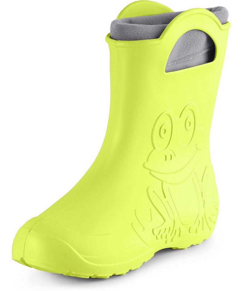 Ladeheid EVA Regenstiefel LA-CA-12 federleichte Regenschuhe Damen Gummistiefel mit herausnehmbares Innenfutter