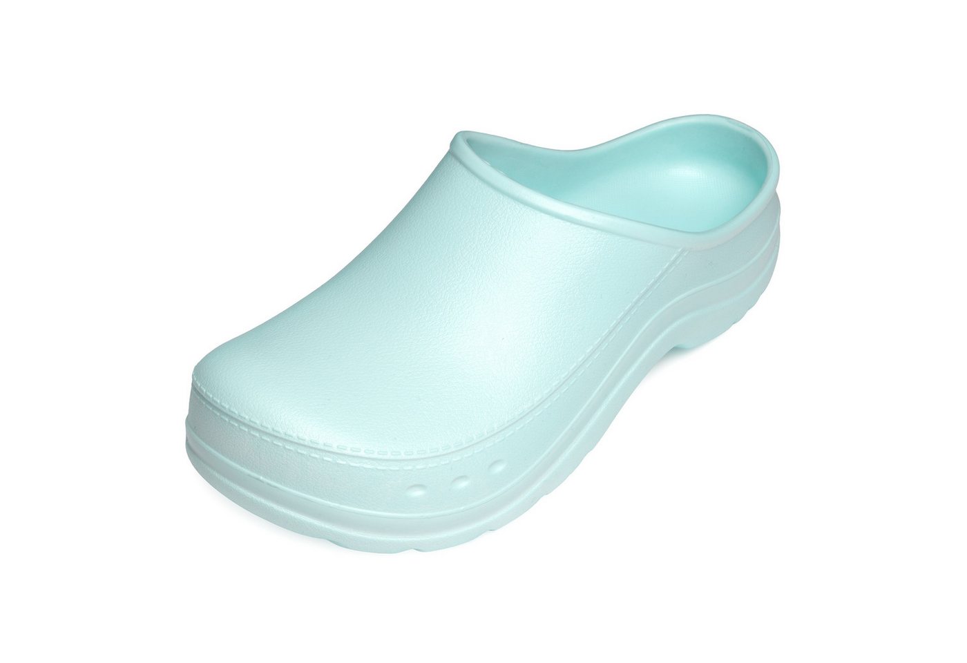 Ladeheid Gartenclogs für Damen Ultraleicht EVA Gartenschuhe LA-CA-25 Clog (40 EU, Aquablau) Wasserdicht & Flexibel