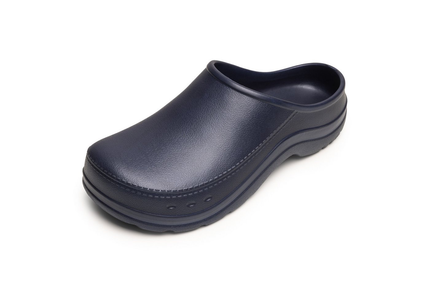 Ladeheid Gartenclogs für Herren Ultraleicht EVA Gartenschuhe LA-CA-24 Clog (40 EU, Marineblau) Wasserdicht & Flexibel
