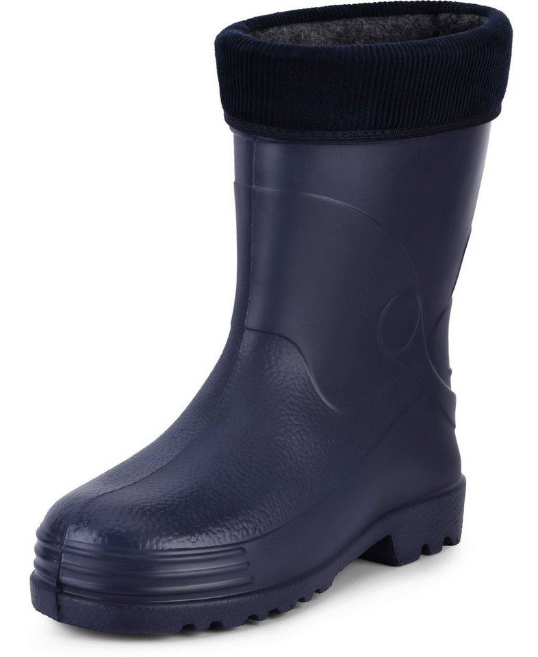 Ladeheid Herren federleichte EVA Thermo Gummistiefel gefüttert LA-893 Gummistiefel