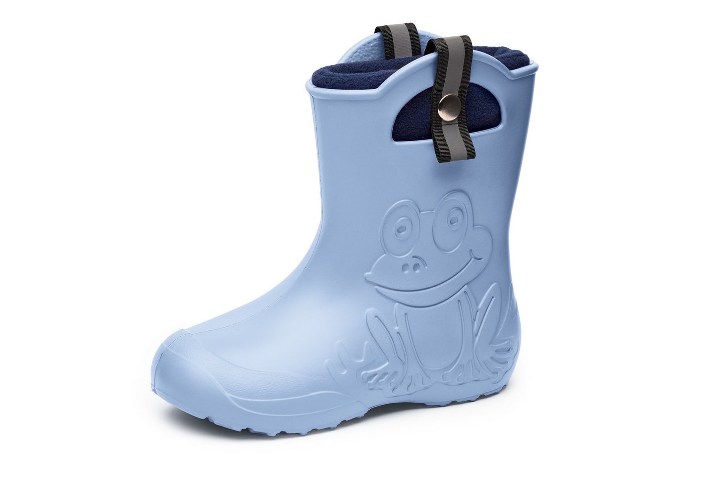 Ladeheid Kinder Federleichte Gummistiefel Thermo mit Fütterung LA-CA-Frog245 Gummistiefel (blau)