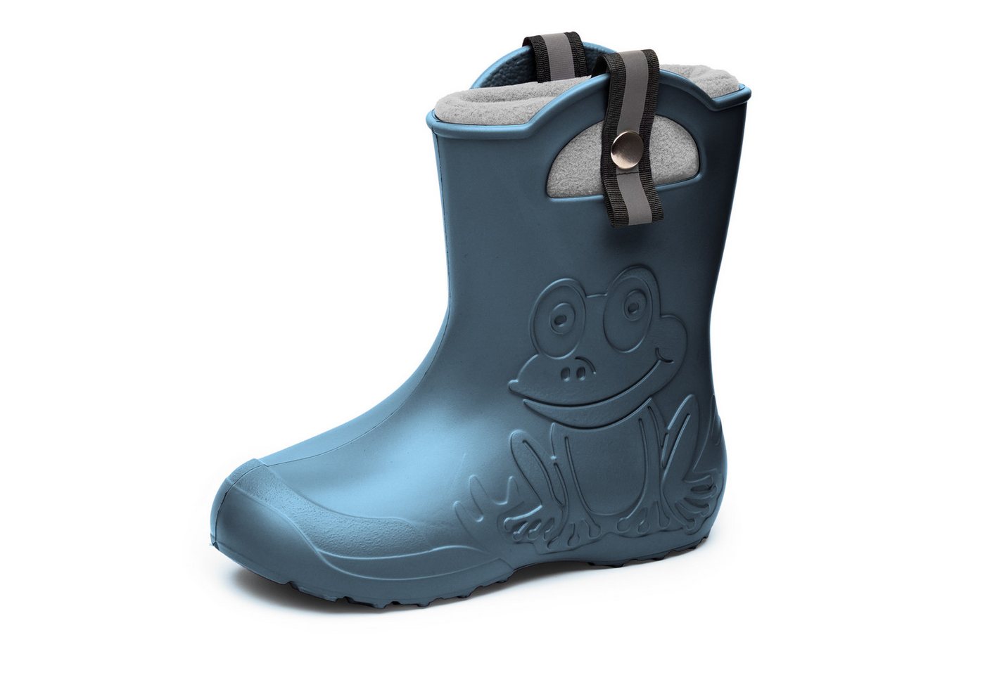 Ladeheid Kinder Federleichte Gummistiefel Thermo mit Fütterung LA-CA-Frog245 Gummistiefel (blau)