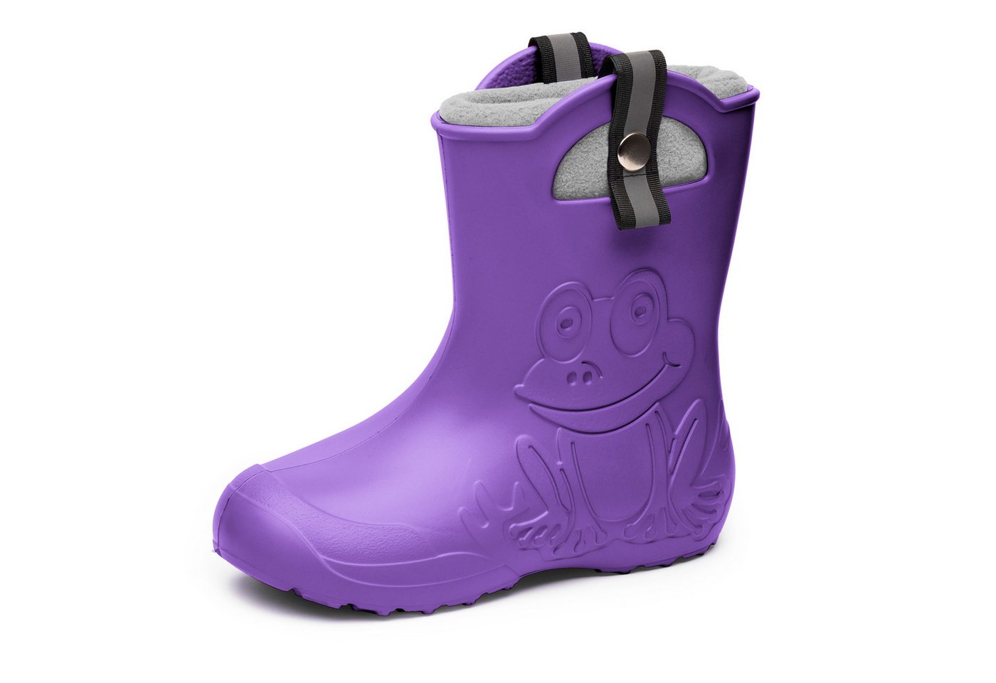 Ladeheid Kinder Federleichte Gummistiefel Thermo mit Fütterung LA-CA-Frog245 Gummistiefel