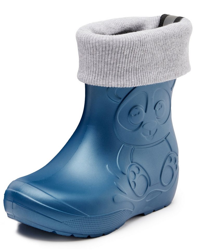 Ladeheid Kinder Federleichte Gummistiefel Thermo mit Fütterung LA-CA-Panda249 Gummistiefel