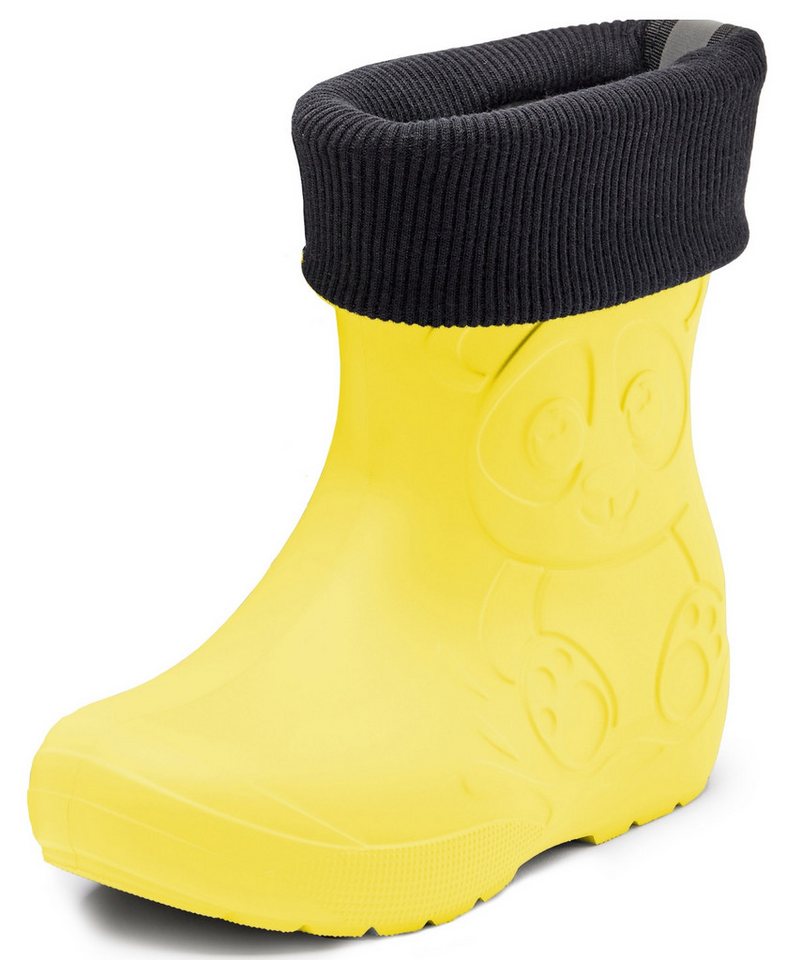 Ladeheid Kinder Federleichte Gummistiefel Thermo mit Fütterung LA-CA-Panda249 Gummistiefel