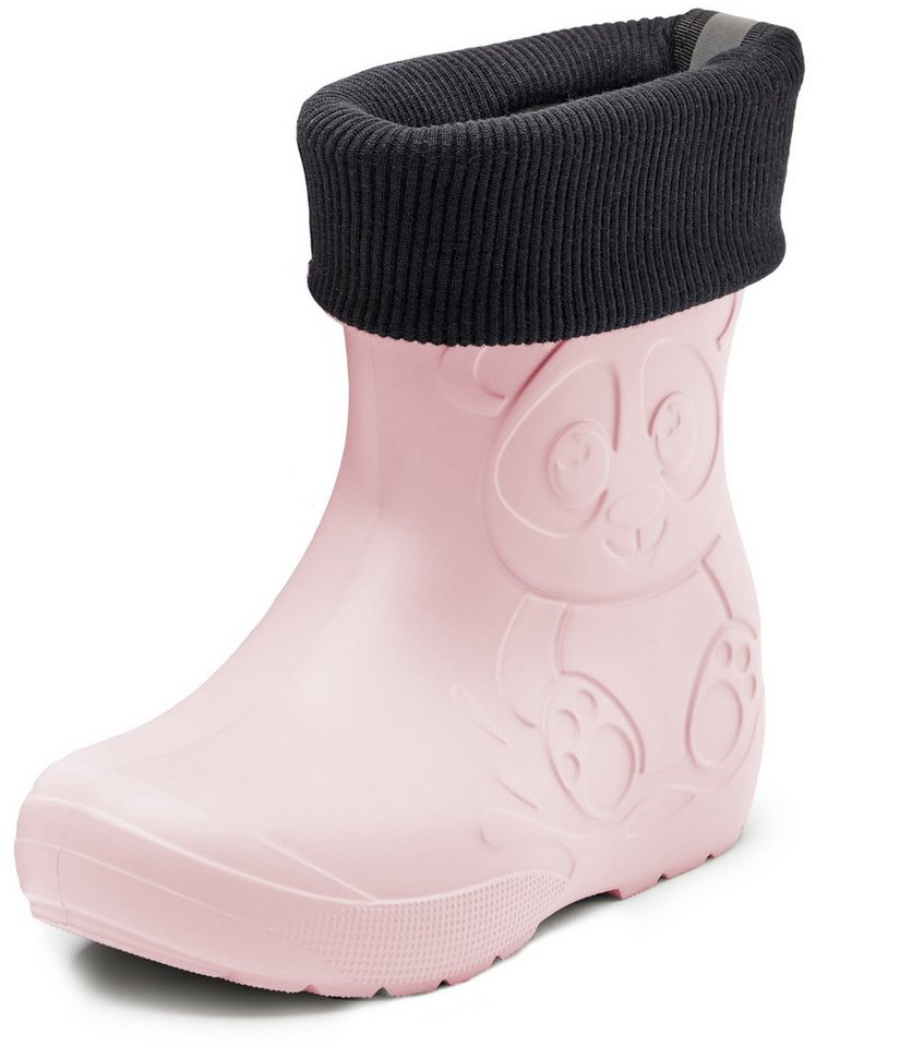 Ladeheid Kinder Federleichte Gummistiefel Thermo mit Fütterung LA-CA-Panda249 Gummistiefel