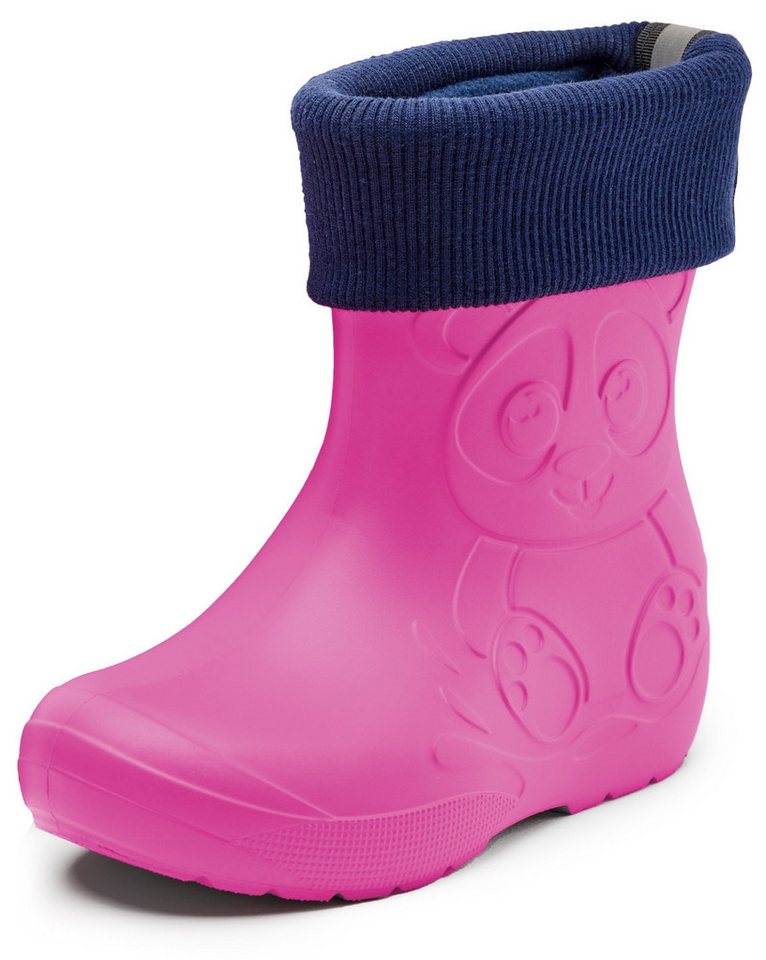 Ladeheid Kinder Federleichte Gummistiefel Thermo mit Fütterung LA-CA-Panda249 Gummistiefel