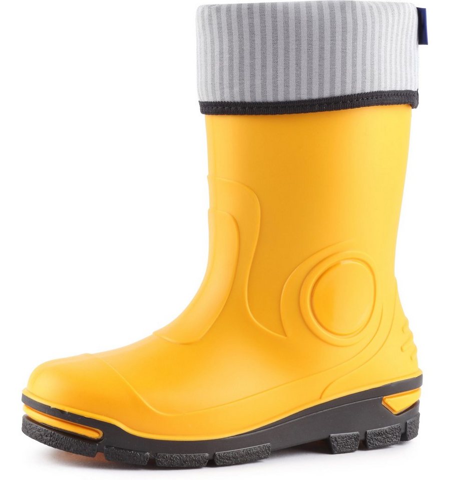 Ladeheid Kinder Mädchen Jungen Gummistiefel Regenschuhe mit Warme Socke LARB013 Gummistiefel