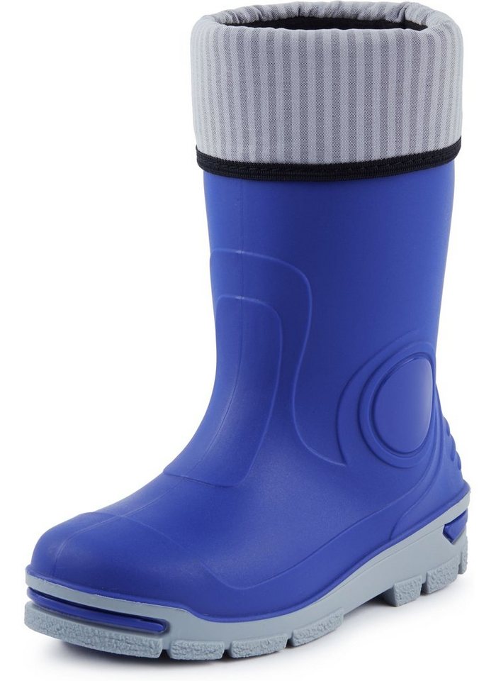 Ladeheid Kinder Mädchen Jungen Gummistiefel Regenschuhe mit Warme Socke LARB013 Gummistiefel
