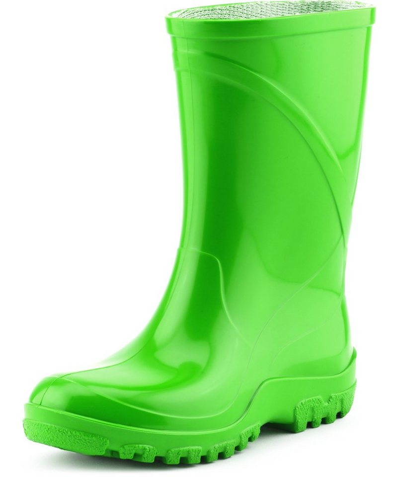 Ladeheid Kinder PVC Regenstiefel KL002BW Gummistiefel