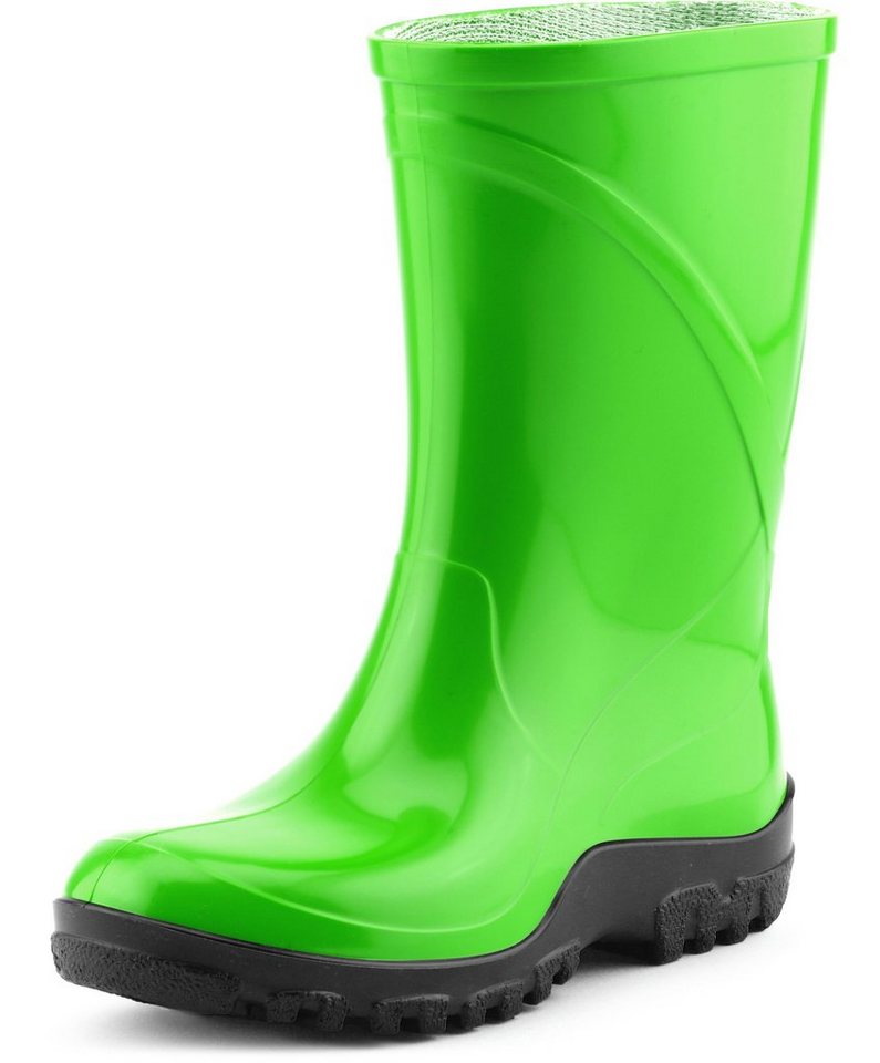 Ladeheid Kinder PVC Regenstiefel KL002BW Gummistiefel