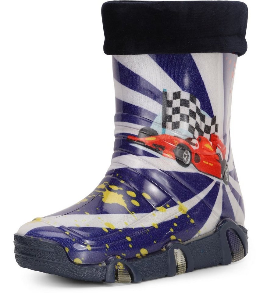 Ladeheid Kinder Regenstiefel Gefüttert Swk2020 Gummistiefel