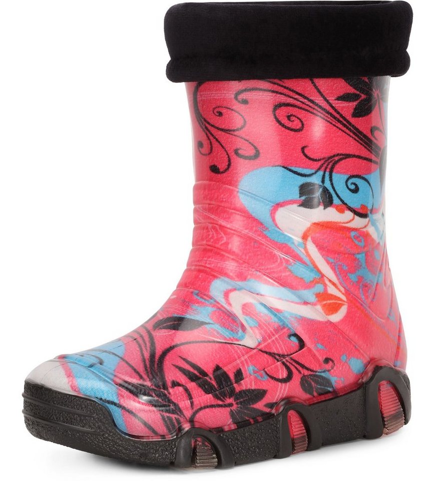 Ladeheid Kinder Regenstiefel Gefüttert Swk2020 Gummistiefel