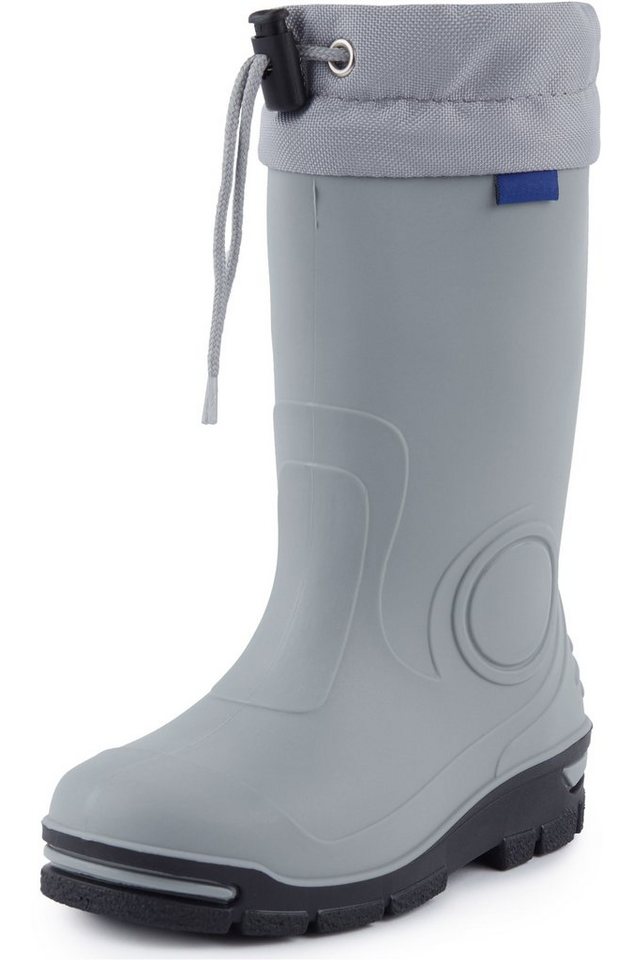 Ladeheid lange Regenschuhe LARB014 Gummistiefel Kinder mit Stulpe zum Festziehen