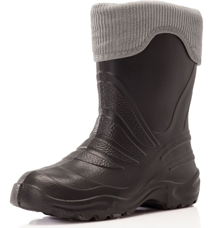 Ladeheid Regenstiefel in verschiedenen Farben LA-861 Gummistiefel Kinder gefüttert und federleicht