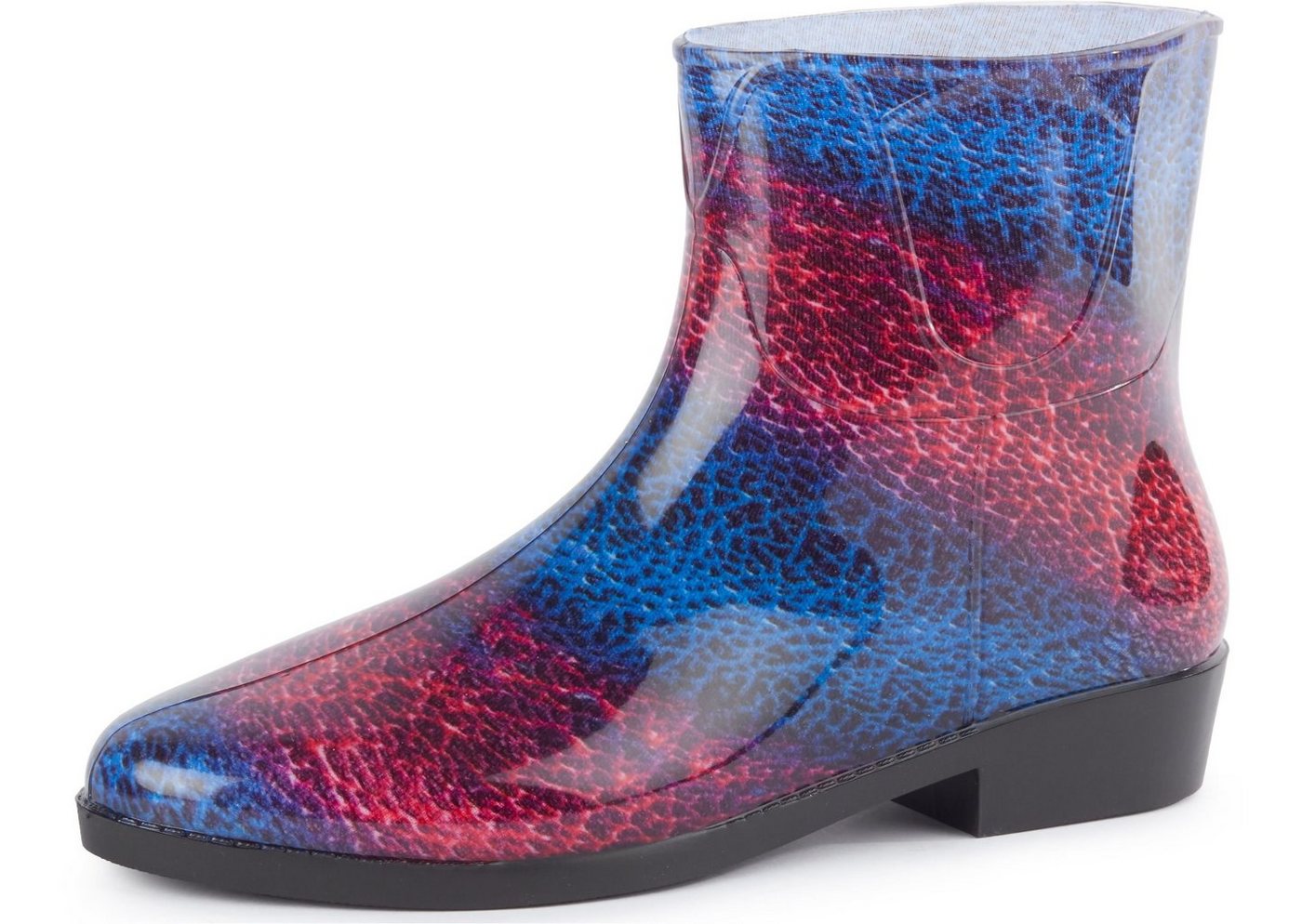 Ladeheid Regenstiefelette Damen LAZT201802 Gummistiefel für Frauen kurz und komfortabel