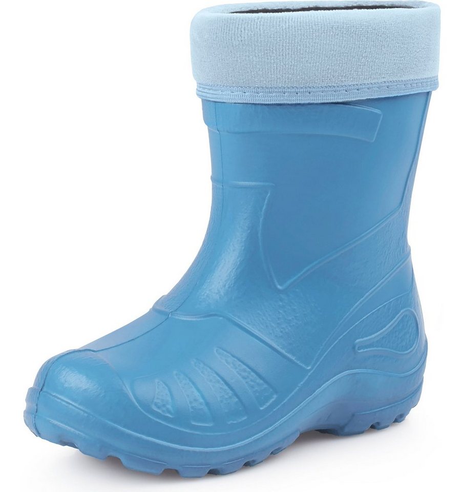 Ladeheid Thermo Regenstiefel KL050 Gummistiefel Kinder gefüttert bequem und leicht