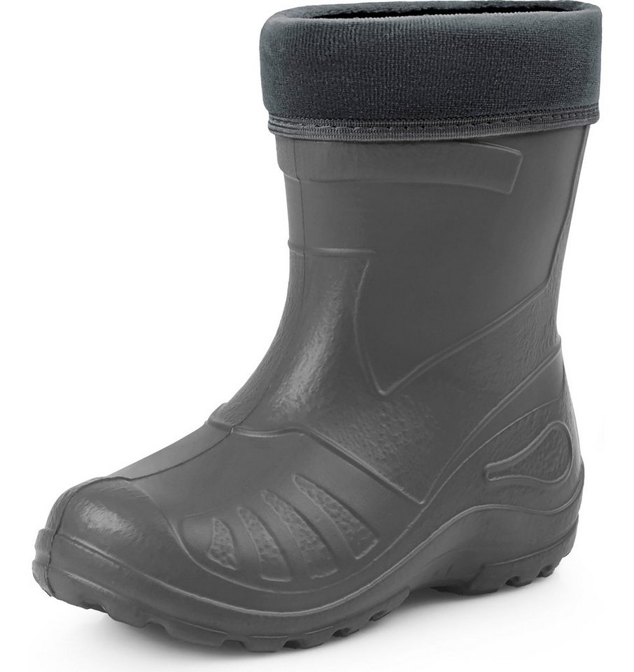 Ladeheid Thermo Regenstiefel KL050 Gummistiefel Kinder gefüttert bequem und leicht