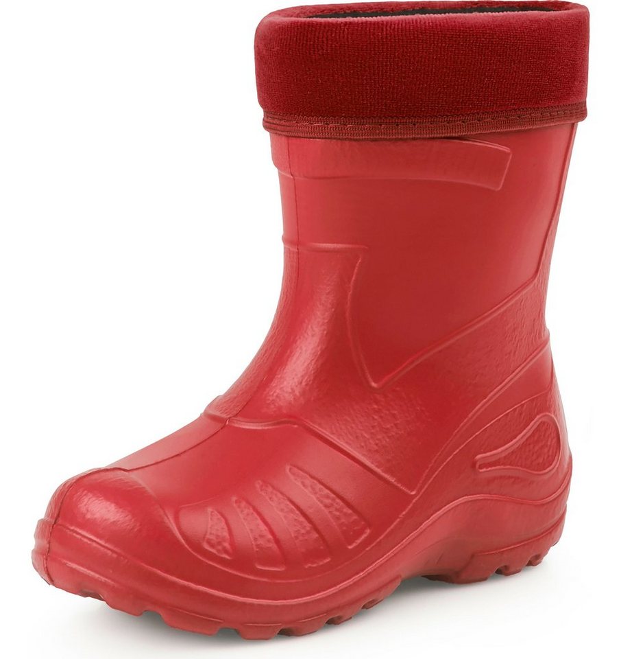 Ladeheid Thermo Regenstiefel KL050 Gummistiefel Kinder gefüttert bequem und leicht