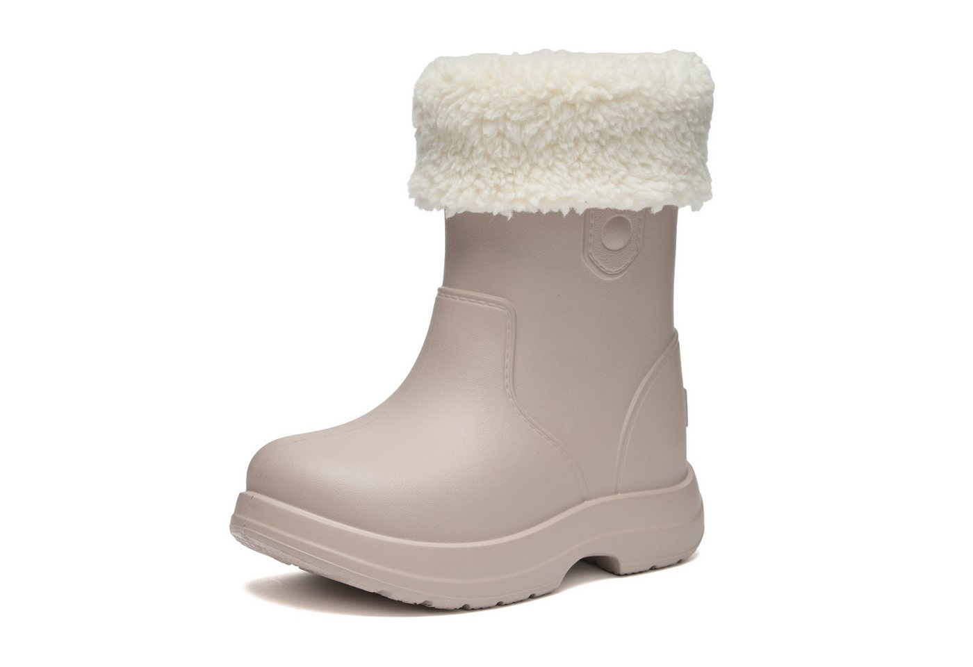 Ladeheid x Camminare Kinder aus leichtem EVA warm gefüttert mit Design LA-CA-19 Gummistiefel (beige)