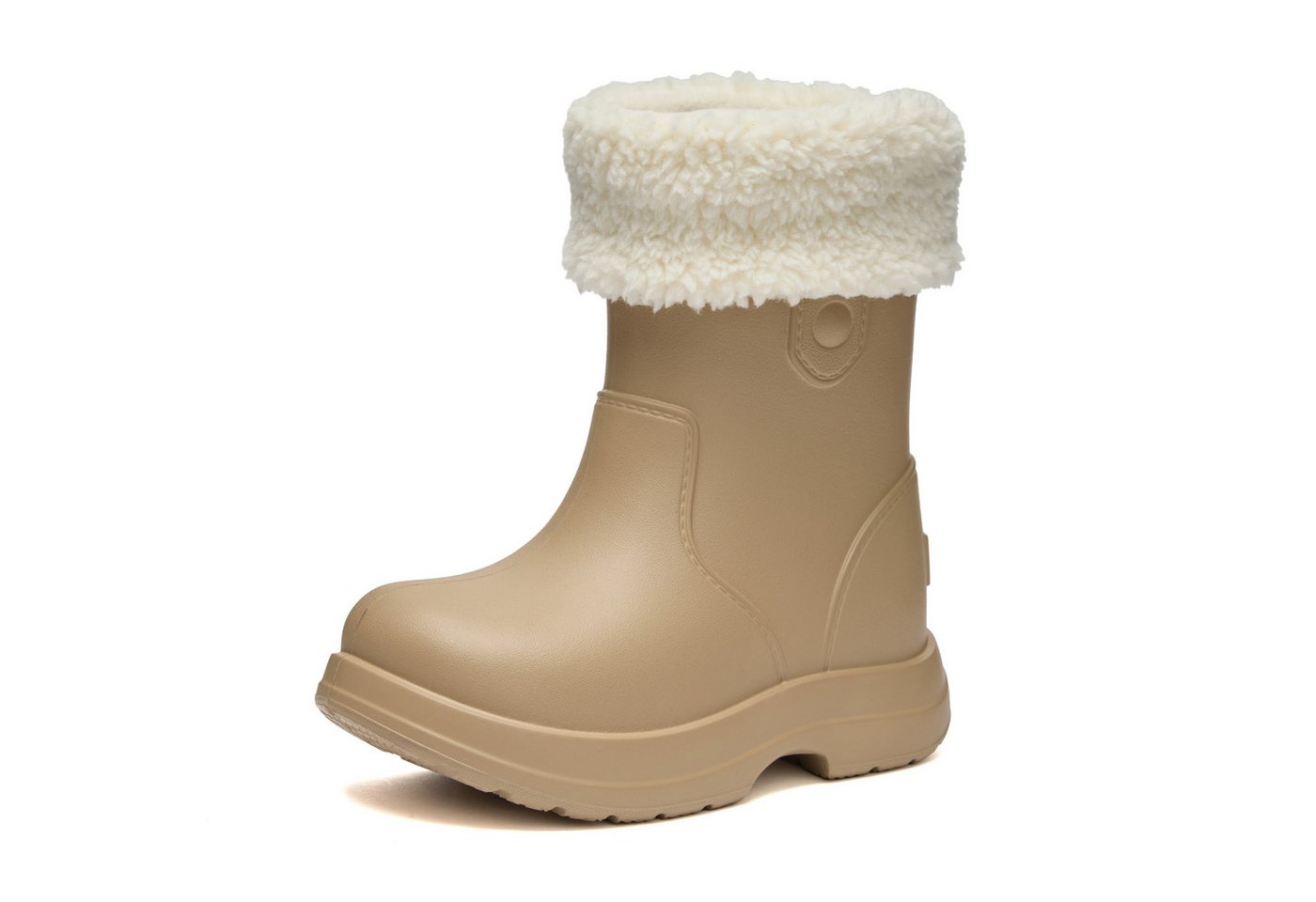 Ladeheid x Camminare Kinder aus leichtem EVA warm gefüttert mit Design LA-CA-19 Gummistiefel (braun)