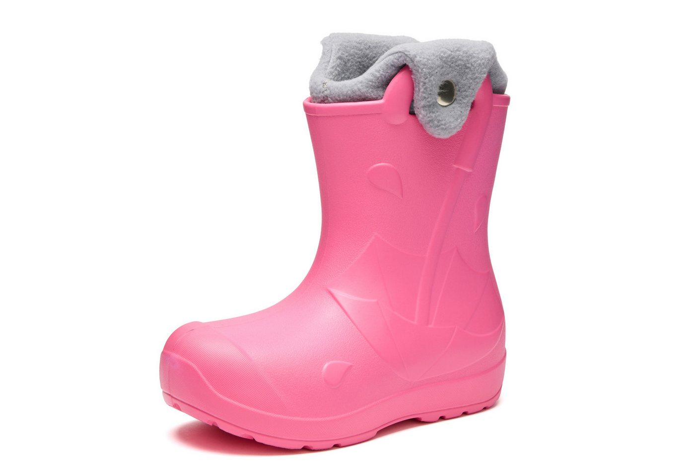 Ladeheid x Camminare Kinder aus leichtem EVA warm gefüttert mit Griff LA-CA-21 Gummistiefel