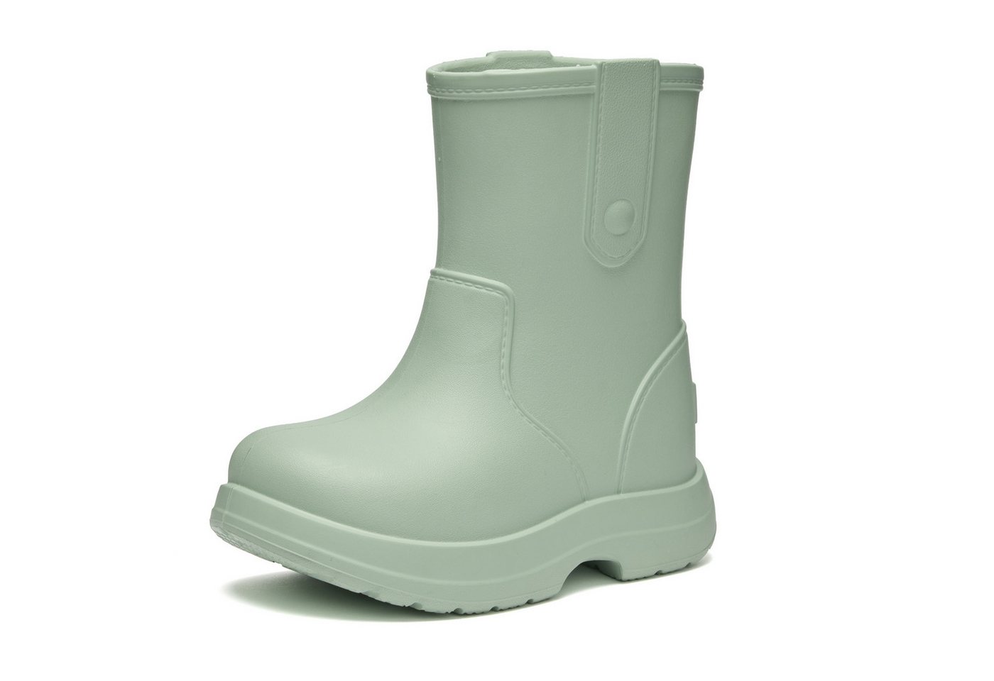 Ladeheid x Camminare Kinder aus leichtem EVA wasserdicht mit Design LA-CA-18 Gummistiefel (grün)