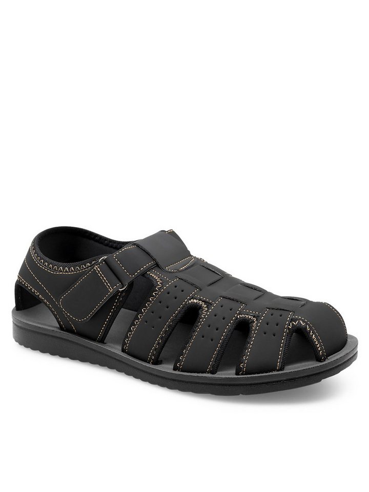 Lanetti Sandalen MSS20504-01 Schwarz Sandale