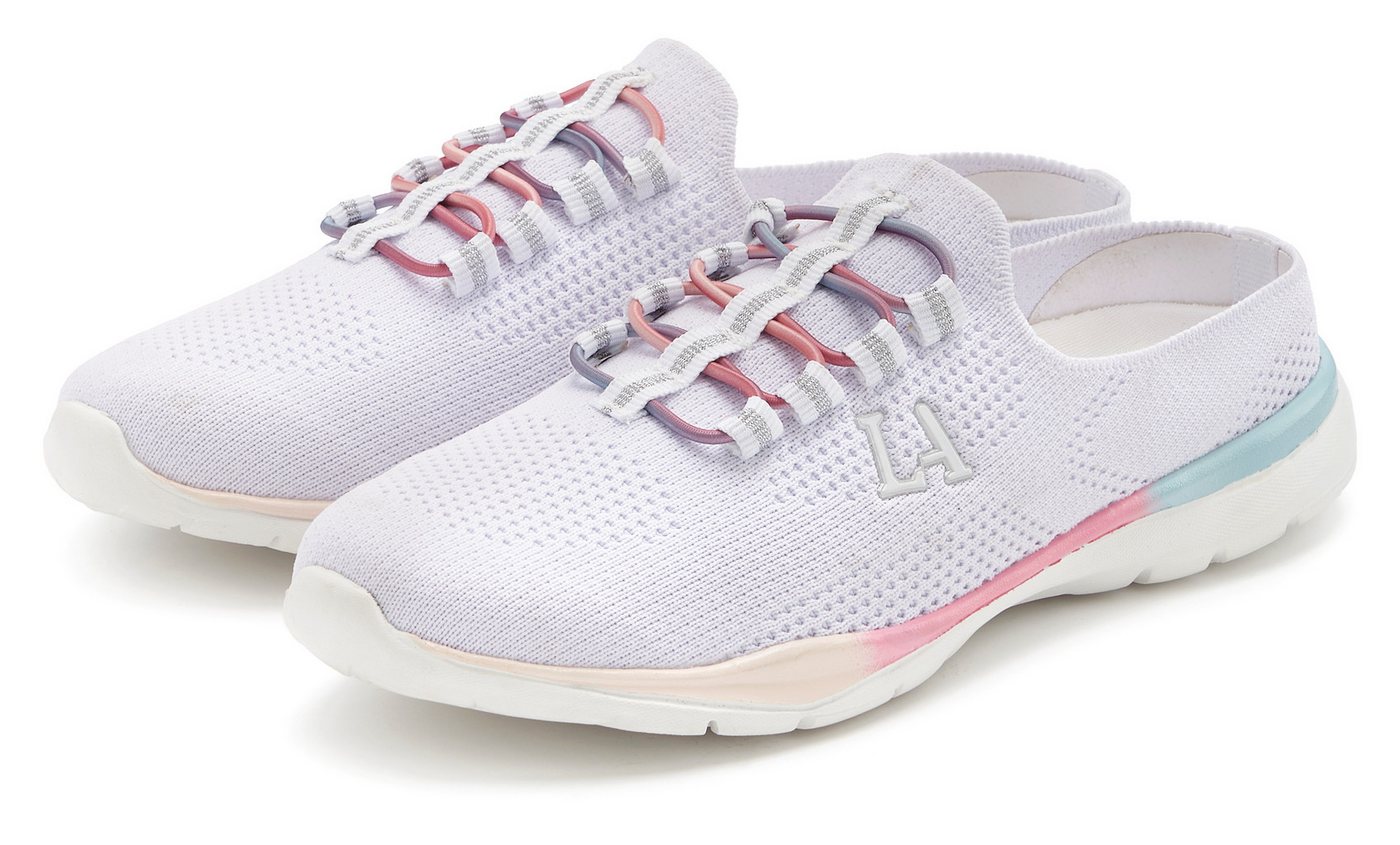 LASCANA ACTIVE Slip-On-Sneaker, Sneaker zum Reinschlüpfen, ultraleicht, Sabot, Clog, Freizeitschuh VEGAN