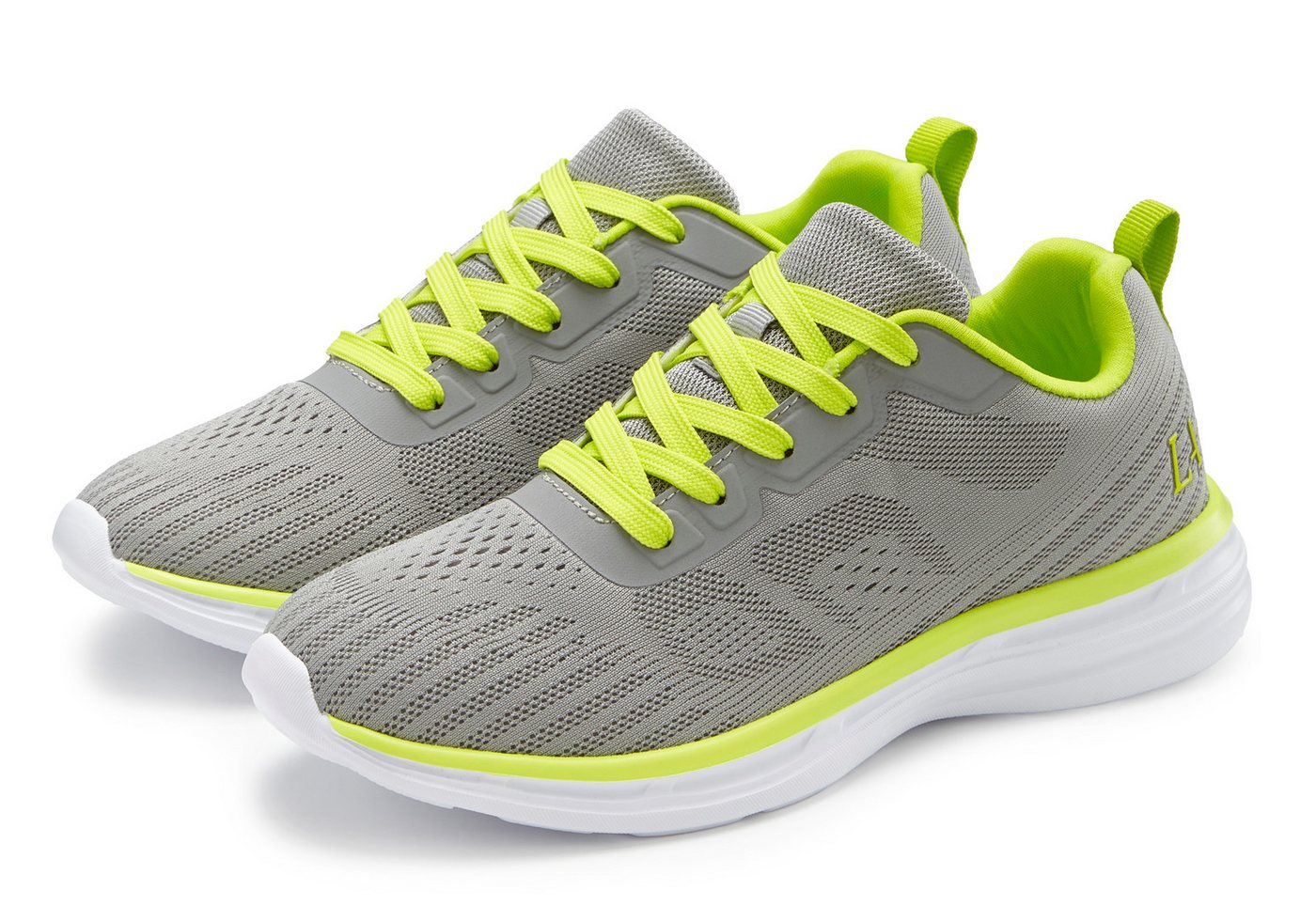 Lascana Freizeitschuh, Halbschuh, Turnschuhe, Sneaker NEU mit farbigen Details im sportiven Look VEGAN