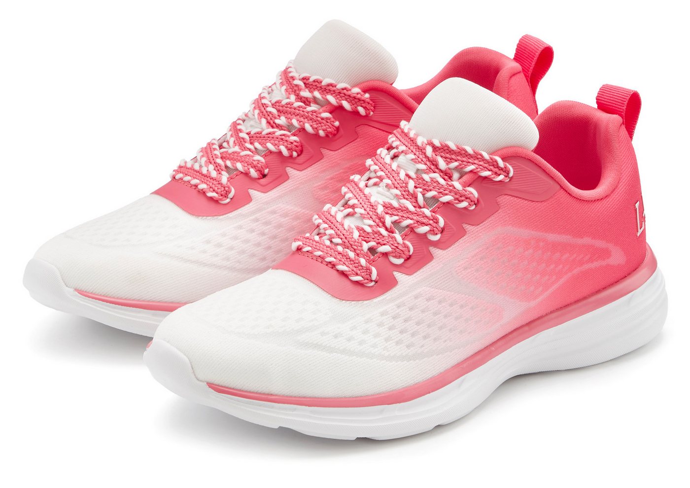 Lascana Halbschuh, Freizeitschuh, Turnschuhe, Sneaker NEU mit modischen Farbdetails VEGAN
