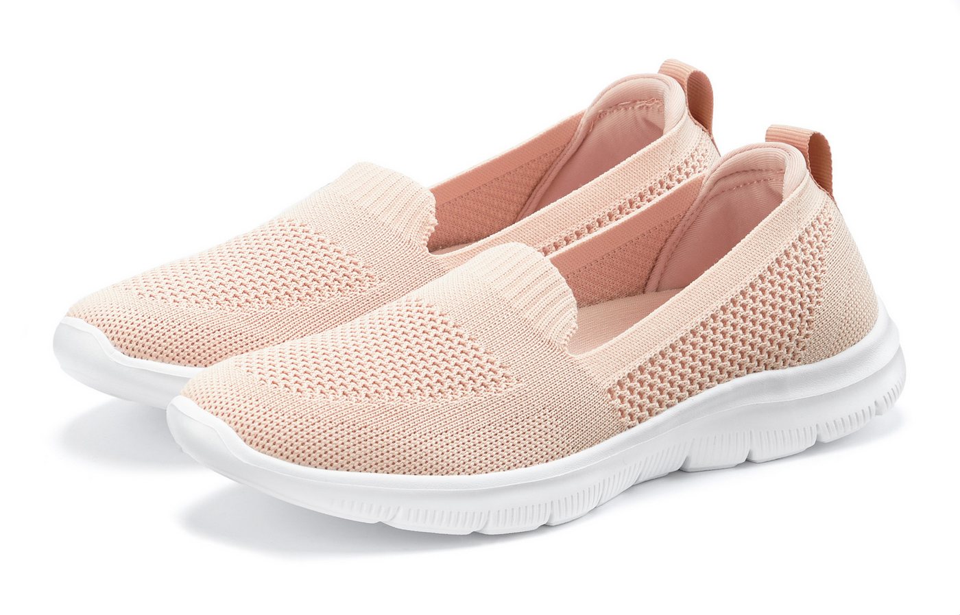 Lascana Slipper Sneaker, Halbschuh, ultraleicht zum Reinschlüpfen VEGAN