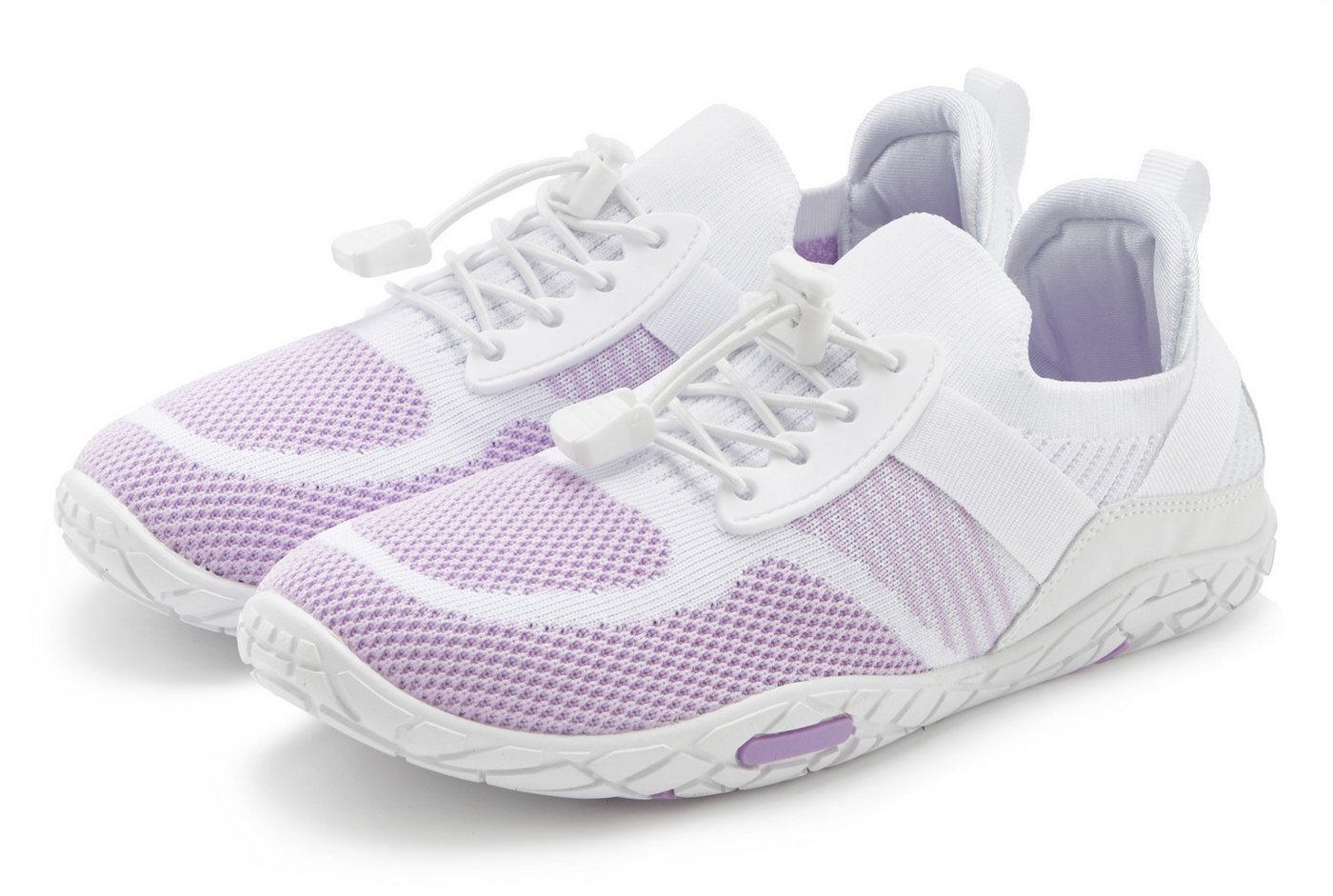 Lascana Sneaker Freizeitschuh, Halbschuh superleicht, flache flexible Sohle VEGAN