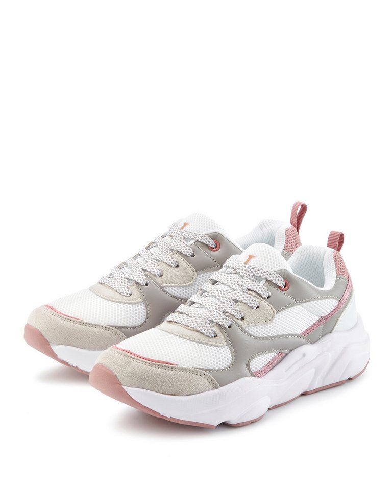 Lascana Sneaker mit ultraleichter Chunky-Sohle, Schnürhalbschuh, Freizeitschuh