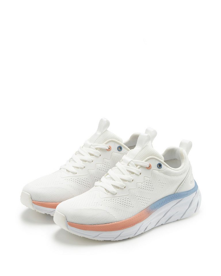 Lascana Halbschuh, Turnschuh, Freizeitschuh, Sneaker NEU mit modischen Farbdetails, Chunky Sohle & Mesh-Optik VEGAN