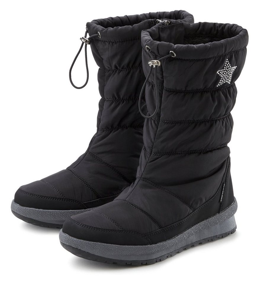 Lascana Winterboots, Stiefelette Winterstiefel mit wasserabweisender Comfortex-Membrane und Warmfutter