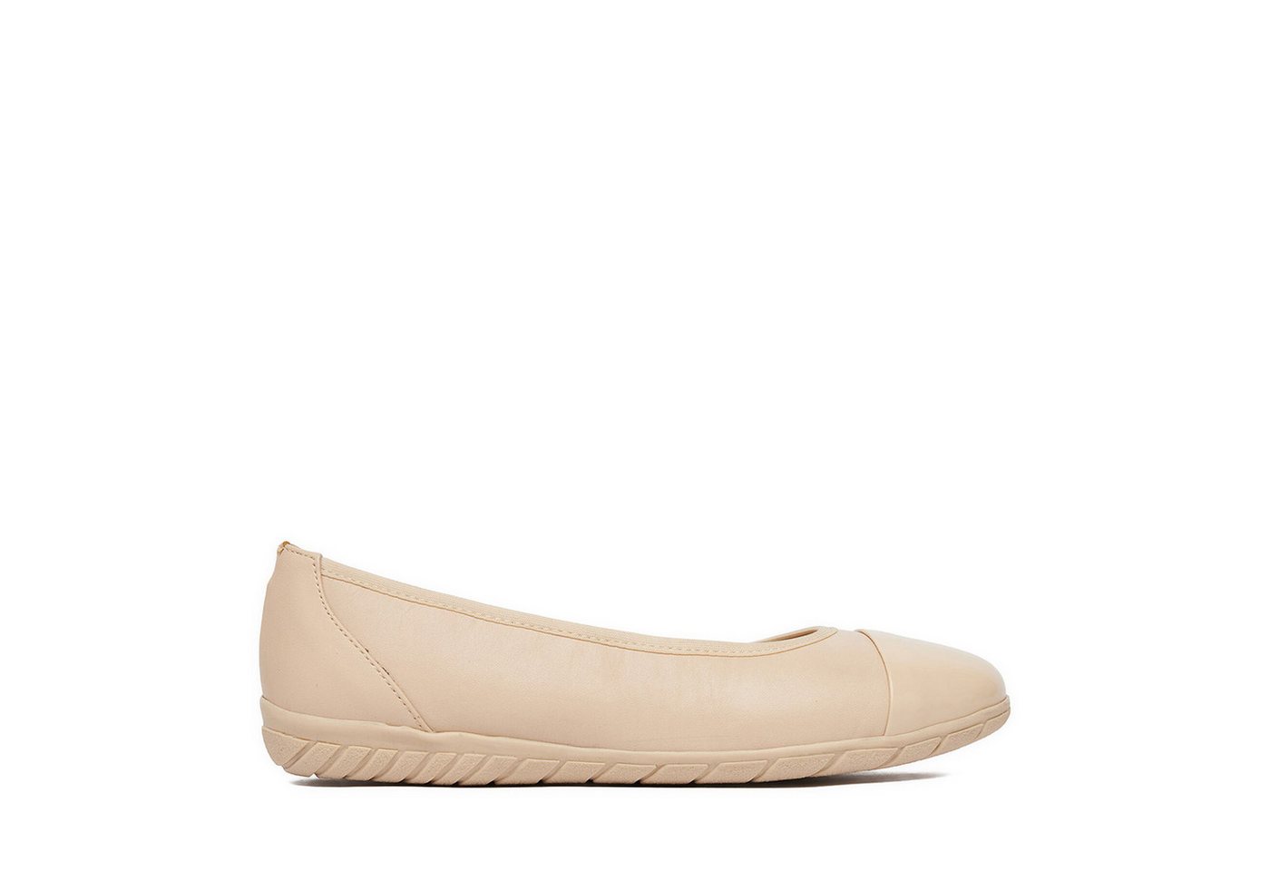 LASOCKI Damen-Ballerinas Beige Ballerina