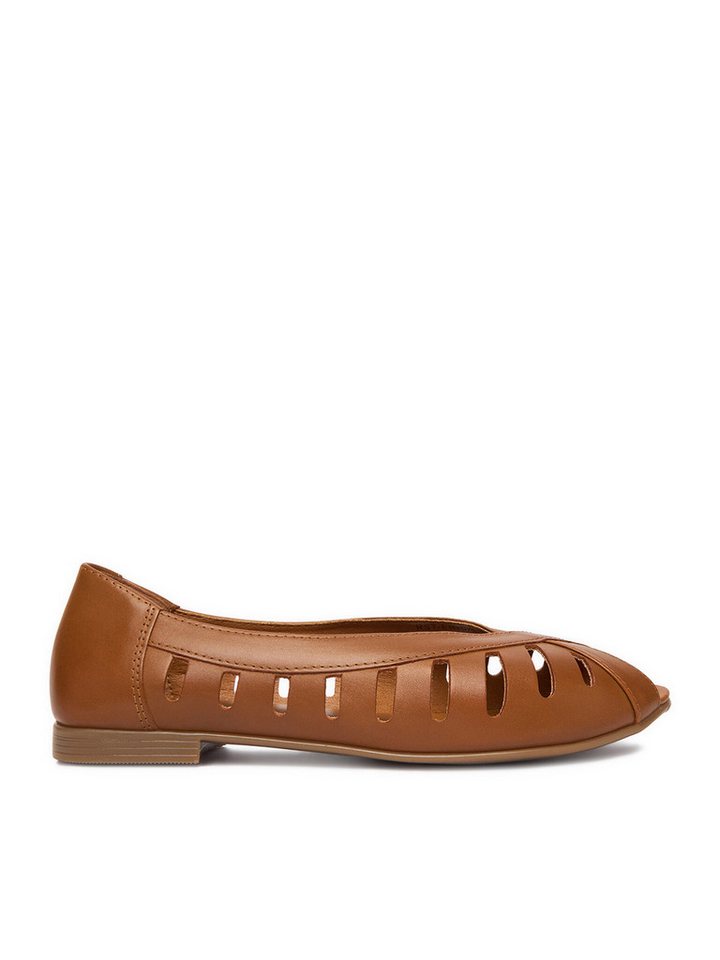 LASOCKI Damen-Ballerinas Brown Lasocki-CEO-RST-ERICA-66 Camel Ballerina