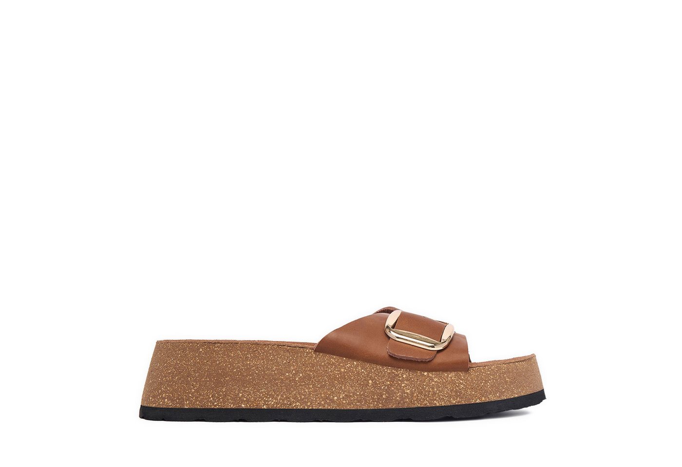 LASOCKI Damen-Flip-Flops Braun Badepantolette (braun)