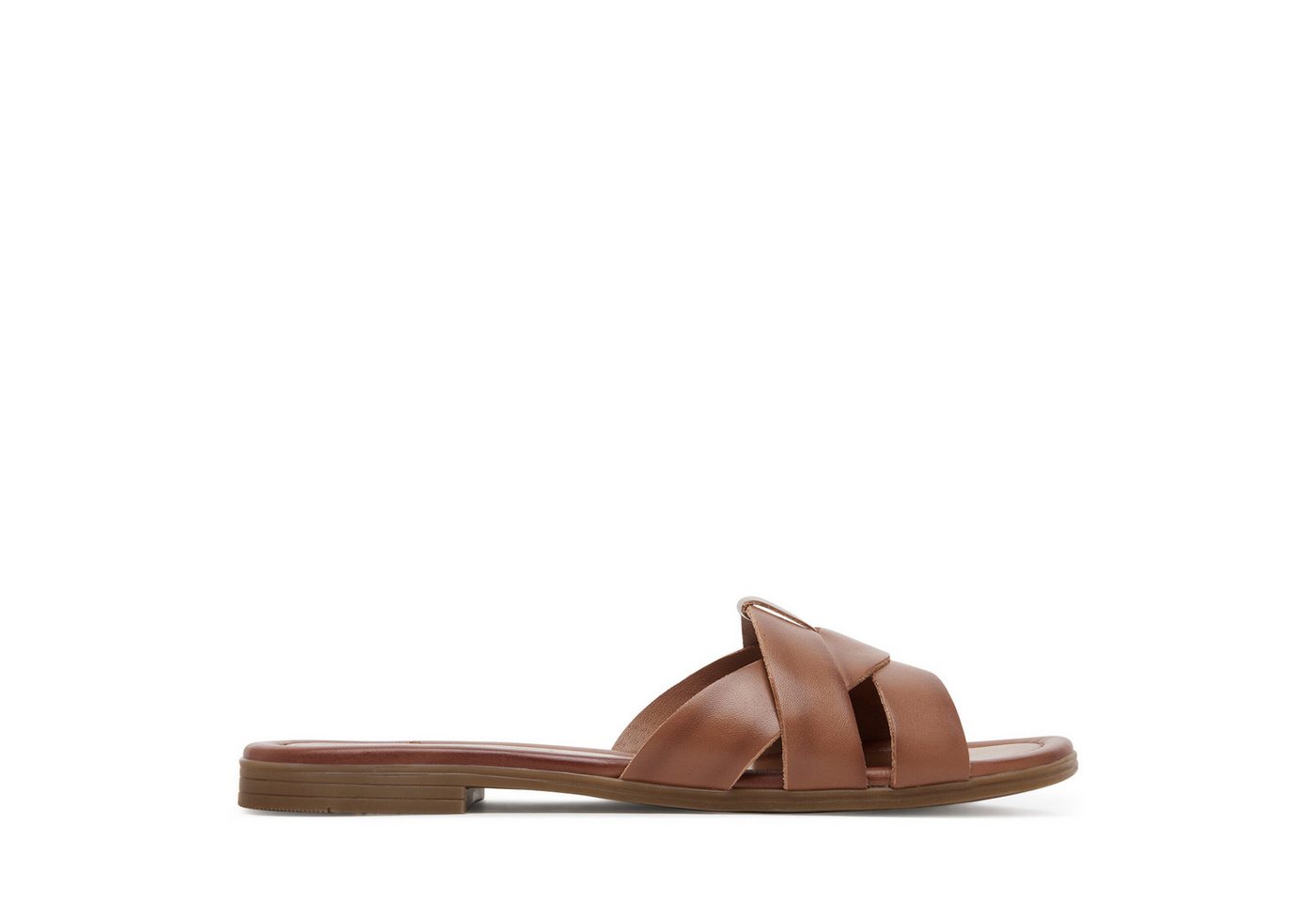 LASOCKI Damen-Flip-Flops Braun Badepantolette