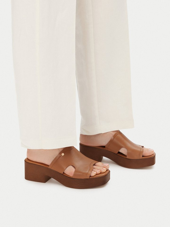LASOCKI Damen Flip-Flops Braun WI16-2356-01 Badepantolette