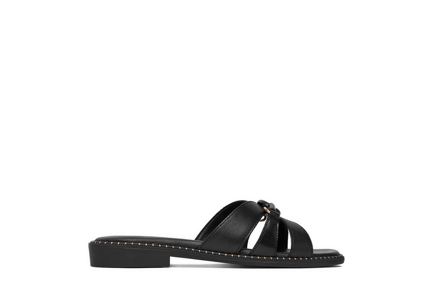 LASOCKI Damen Flip-Flops Schwarz Badepantolette